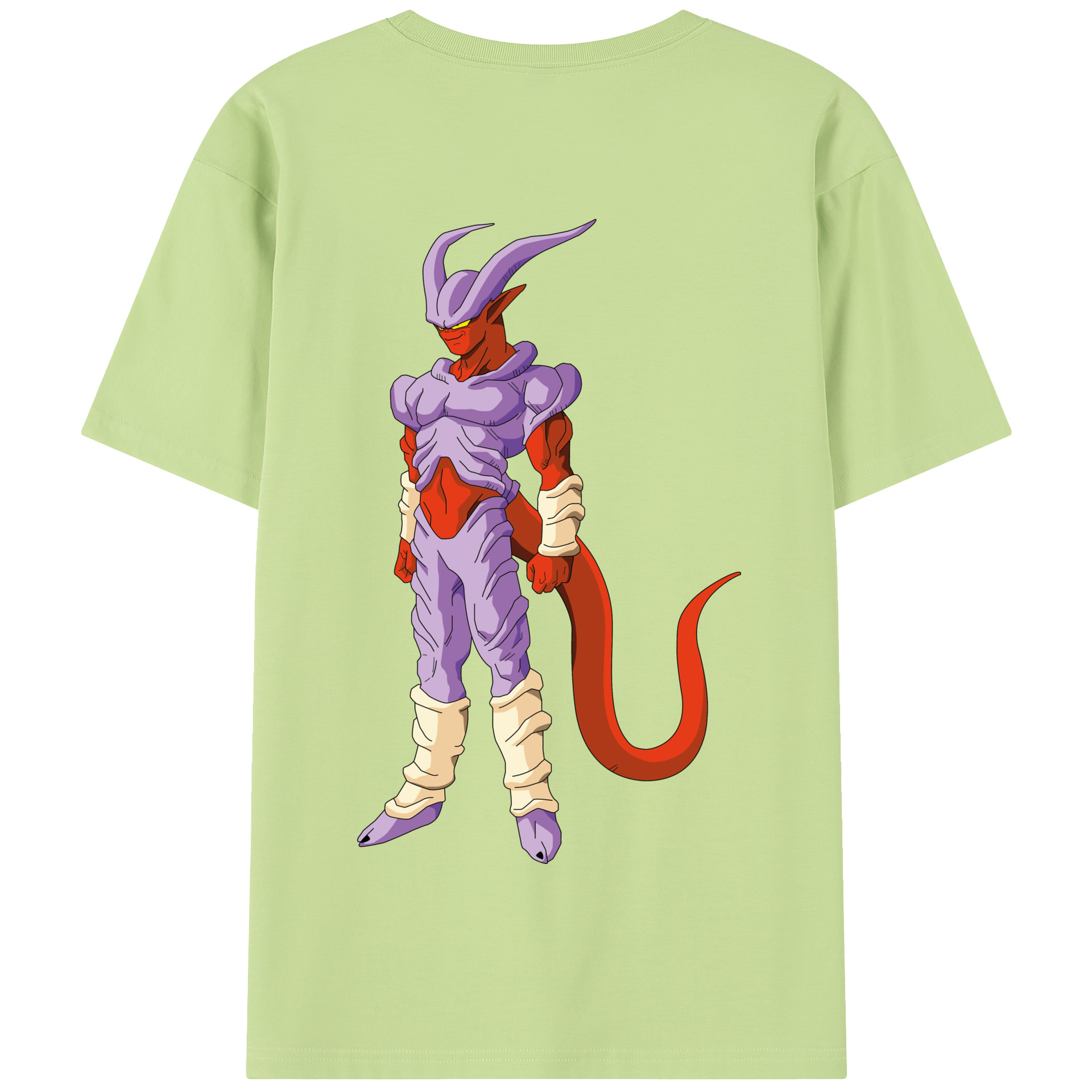（画像用） ドラゴンボール ジャネンバ DRAGON BALL Janemba 綿100％半袖Tシャツ（背面プリント）